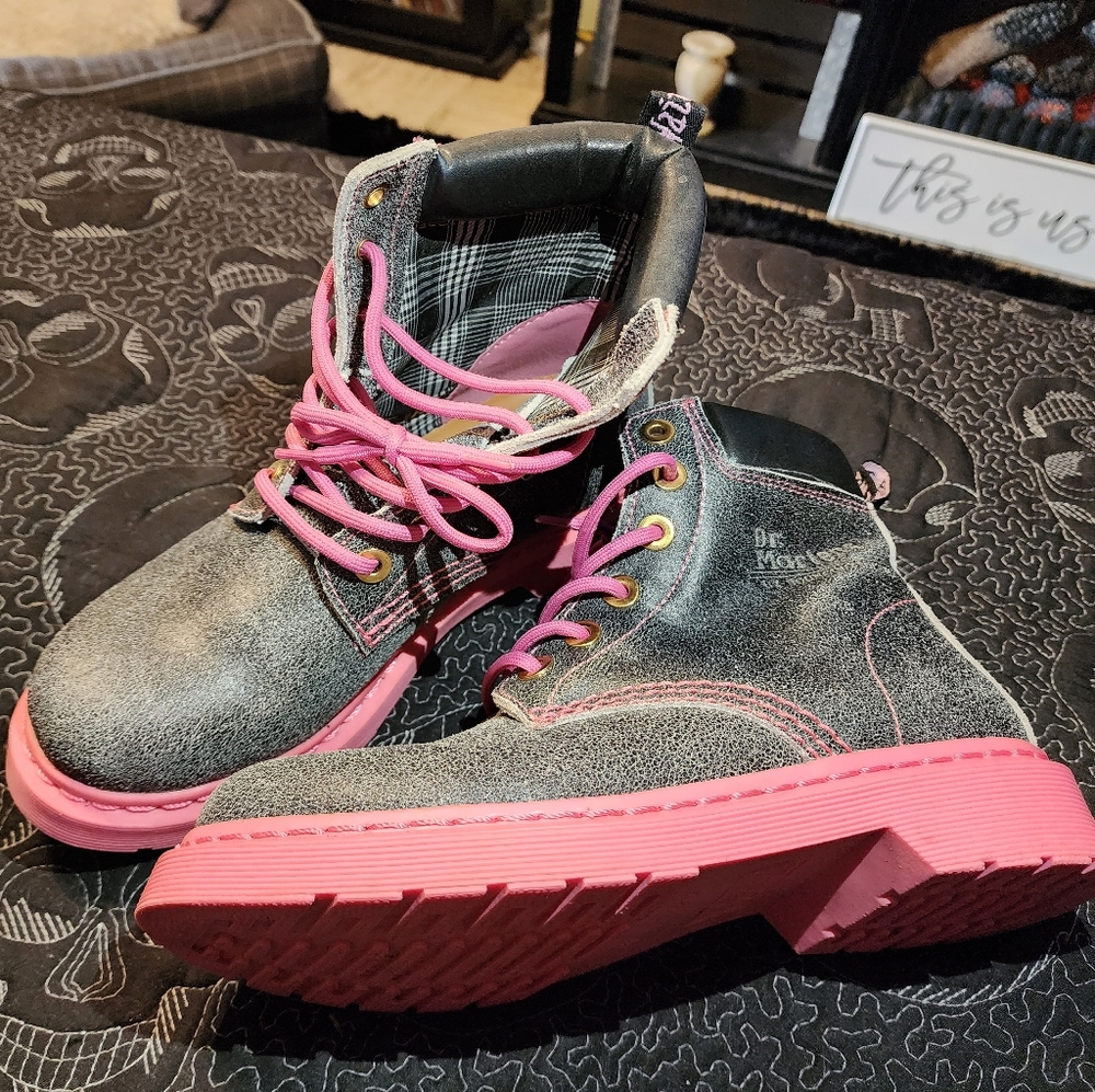 Grey and Pink Docs